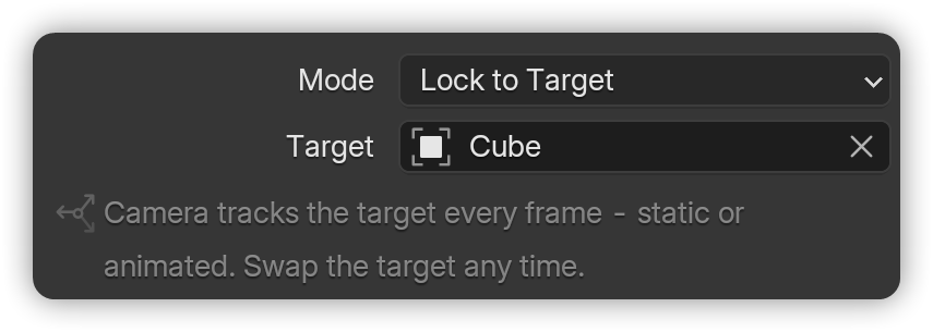 Lock to Target